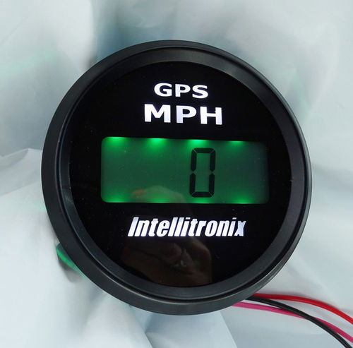 Intellitronix Marine GPS Speedometer - Black
