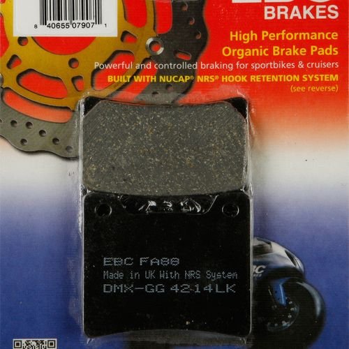 EBC 1 Pair FA Series Organic Replacement Brake Pads MPN FA88