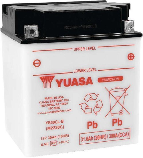 Yuasa 12V Heavy Duty Yumicorn Battery - YUAM2230C