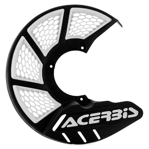 Acerbis Mini Black/White X-Brake Vented Disc Cover - 2630551007