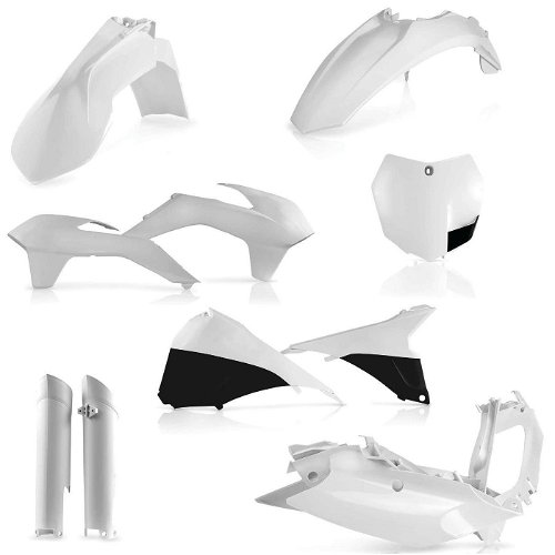 Acerbis White Full Plastic Kit for KTM - 2314330002