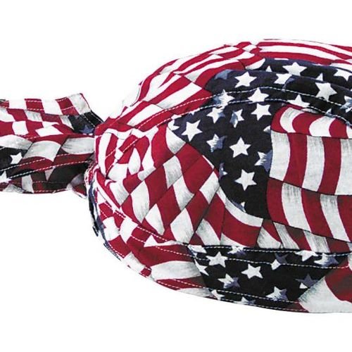 Zan Headgear Flydanna Cotton Wavy American Flag