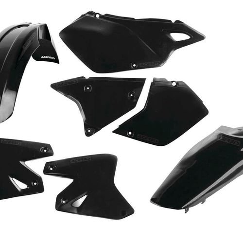 Acerbis Black Standard Plastic Kit for Kawasaki - 2041080001/15758605