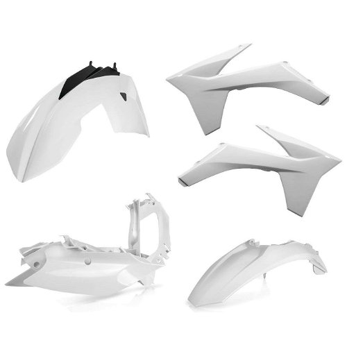 Acerbis White Standard Plastic Kit for KTM - 2250390002