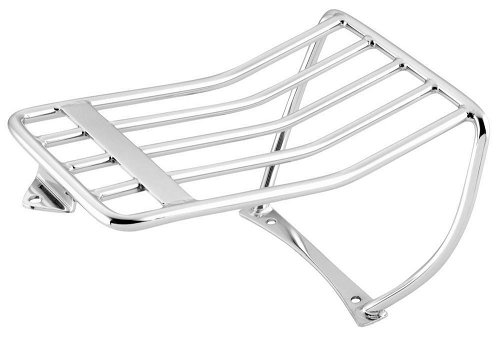 Bikers Choice Luggage Rack For - 301021 200mm Tire Bobbed Rear Fender with 2-Up Seat Chrome