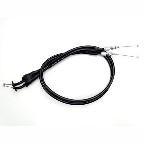 Motion Pro Black Vinyl Push - Pull Throttle Cable Set 10-0111