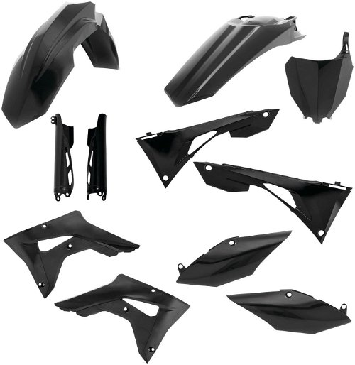 Acerbis Black Full Plastic Kit for Honda - 2736260001