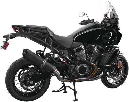 Two Brothers Racing S1R Series Black Slip-On System For Harley-Davidson Pan America 1250 2021