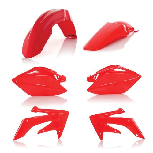 Acerbis Red Standard Plastic Kit for Honda - 2041040004