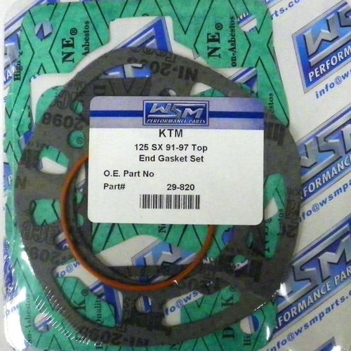 WSM Top End Gasket Kit For KTM 125 EXC / SX 94-97 29-820