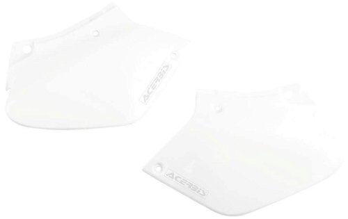 Acerbis White Side Number Plate for Honda - 2043500002