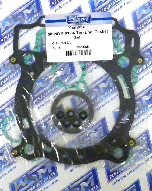 WSM Top End Gasket Kit For Yamaha 450 WR-F / YZ-F 03-06 29-1065