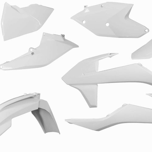 Acerbis White Full Plastic Kit for KTM - 2421060002