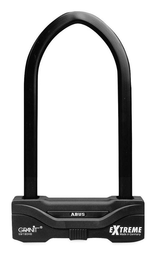 Abus Granit Extreme Shackle 10 in. Black - 58607