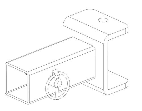 IMPACT Pro Sleeve Hitch Adapter for use with sleeve hitch implements