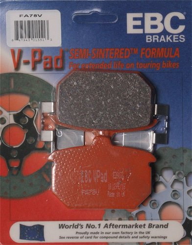 EBC 1 Pair V-Pad Semi-Sintered Touring Brake Pads MPN FA78V