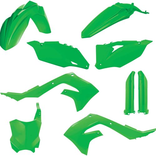 Acerbis Green Full Plastic Kit for Kawasaki - 2736290006