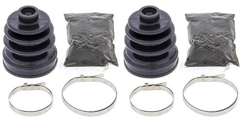 Complete Front Inner CV Boot Repair Kit for Suzuki LT-A400F Eiger 4wd 2002