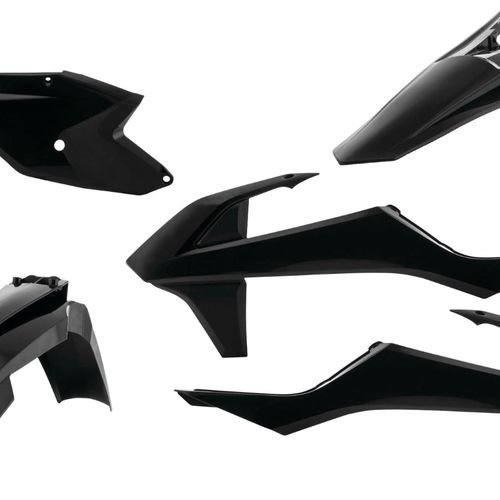 Acerbis Black Standard Plastic Kit for KTM - 2634060001