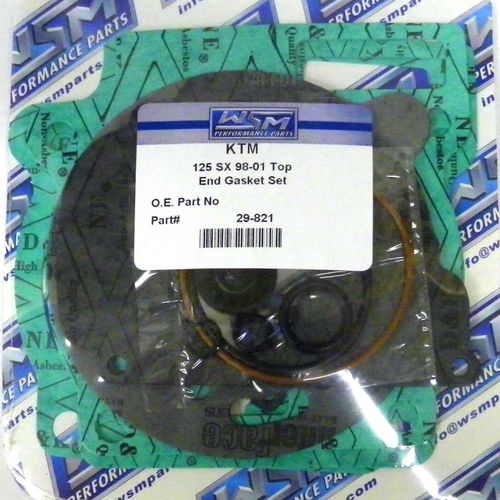 WSM Top End Gasket Kit For KTM 125 EXC / SX 98-01 29-821
