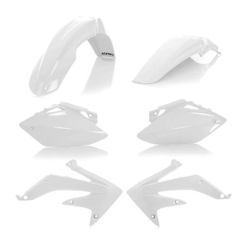 Acerbis White Standard Plastic Kit for Honda - 2071100002