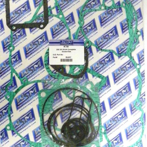 WSM Complete Gasket Kit For KTM 250 EXC / SX 03-04 25-837