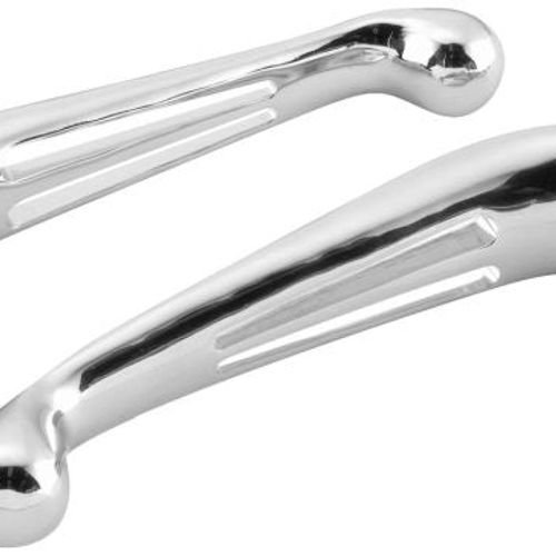 Bikers Choice Dual Slotted Lever For - 053551 Pair Chrome