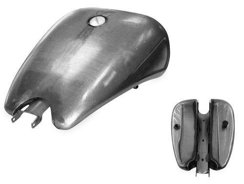 Bikers Choice Stretched Steel Gas Tank For - 012823 2" 4 gal.