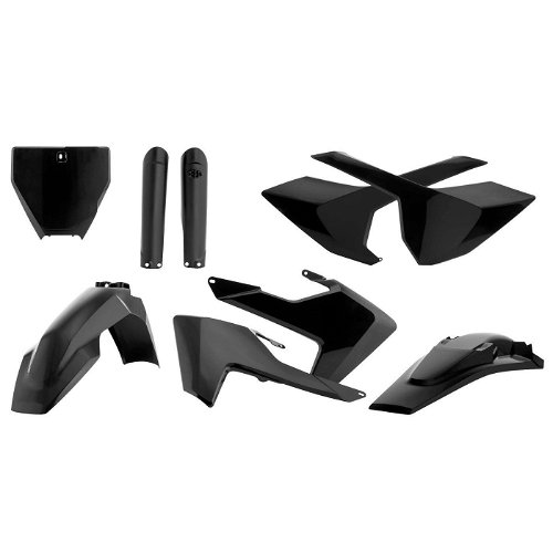 Acerbis Black Full Plastic Kit for Husqvarna - 2462600001