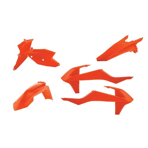 Acerbis 16 Orange Standard Plastic Kit for KTM - 2634065226