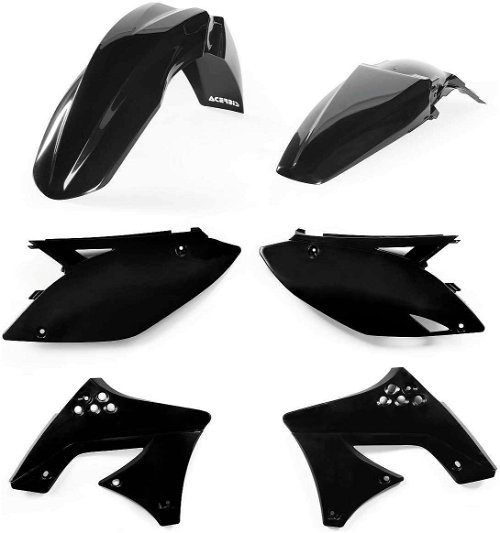 Acerbis Black Standard Plastic Kit for Kawasaki - 2141780001