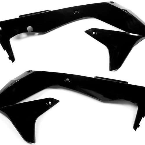 Acerbis Black Radiator Shrouds for Kawasaki - 2449690001