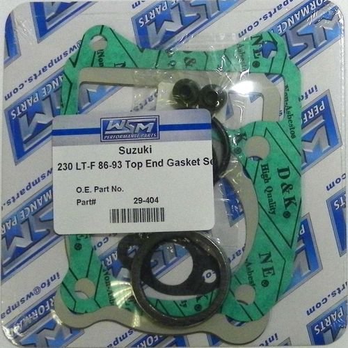 WSM Top End Gasket Kit For Suzuki 200 / 230 85-93 29-404