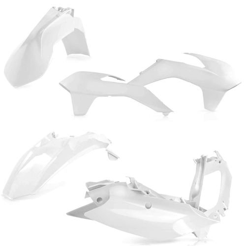 Acerbis White Standard Plastic Kit for KTM - 2374130002