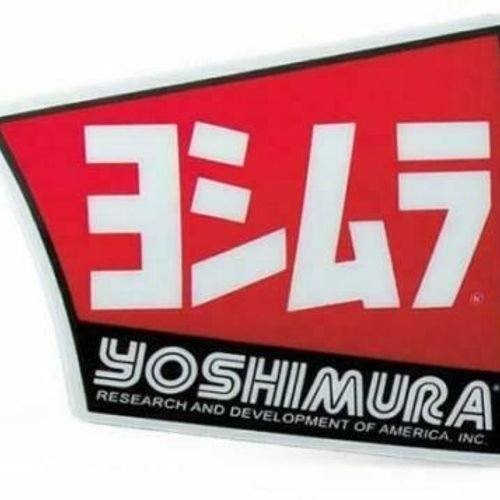 Yoshimura RS-9 End Cap Decal Stickers LH RS9-NB001L