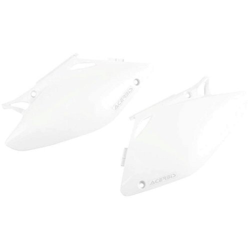 Acerbis White Side Number Plate for Honda - 2071220002