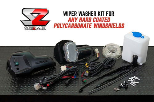 Seizmik UTV Windshield Wiper Washer Kit 50-30011KIT