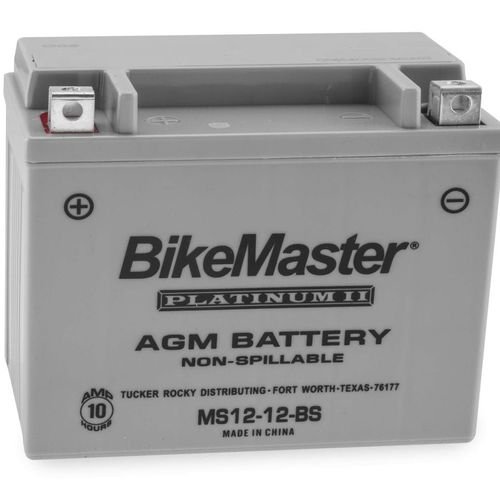 AGM 12V Platinum Battery For Kawasaki ZX600E Ninja ZX-6 1993-2002 Grey