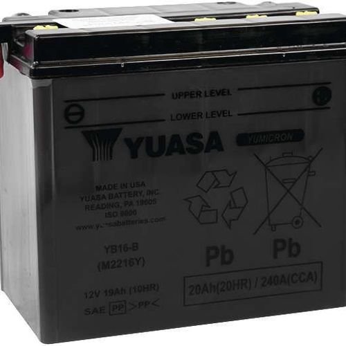 Yuasa 12V Heavy Duty Yumicorn Battery - YUAM2216Y