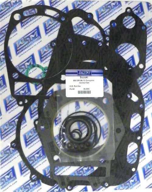 WSM Complete Gasket Kit For Suzuki 650 DR 96-20 25-980
