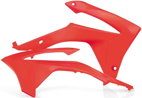 Acerbis Red Radiator Shrouds for Honda - 2314370227