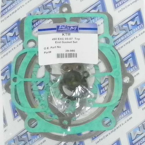 WSM Top End Gasket Kit For KTM 400 / 450 EXC / SX / XC 00-09 29-860