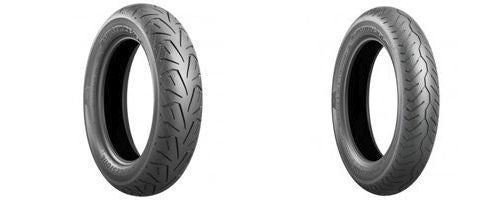 Bridgestone Front Rear 130/90B16 + 180/65B16 Battlecruise H50 RFD Motorcycle Tire Set