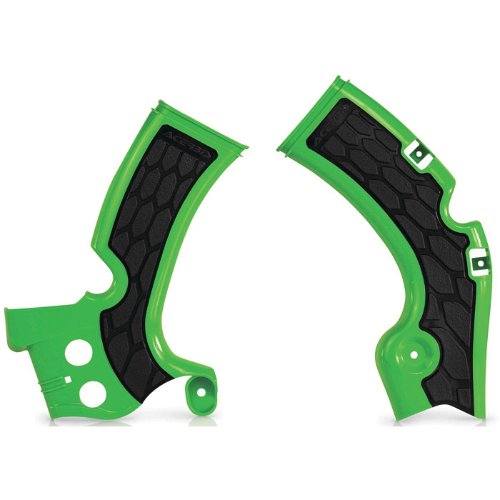 Acerbis Green/Black X-Grip Frame Guard - 2374271089