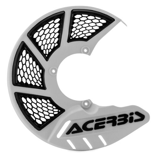 Acerbis Mini White/Black X-Brake Vented Disc Cover - 2630551035