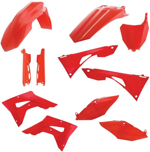Acerbis Red Full Plastic Kit for Honda - 2736260227