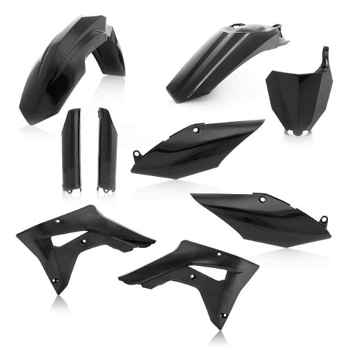 Acerbis Black Full Plastic Kit for Honda - 2645470001
