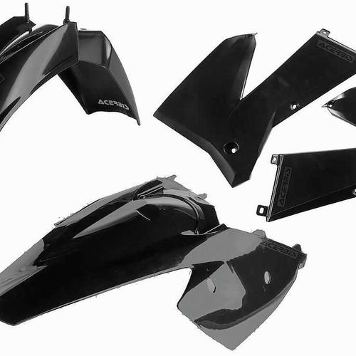 Acerbis Black Standard Plastic Kit for KTM - 2071130001