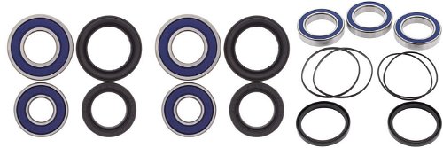 Complete Bearing Kit for Front and Rear Wheels fit Honda TRX450R 04-09