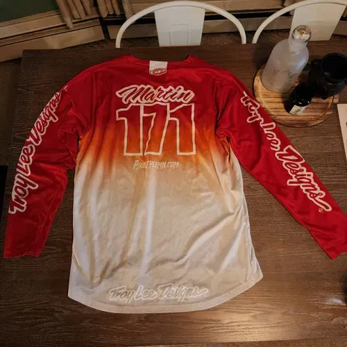 Red/White TLD GP Jersey 